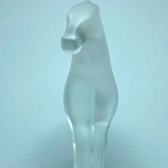 Lalique Art Artist Signed Lalique France Crystal Figurine Retired